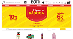 Desktop Screenshot of botti.com.br